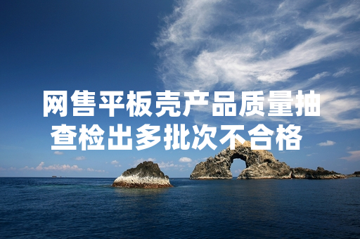网售平板壳产品质量抽查检出多批次不合格 监管部门已开展下架召回处置