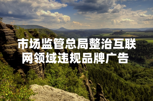 市场监管总局整治互联网领域违规品牌广告 累计查处违法案件1276件