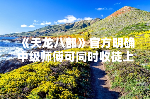 《天龙八部》官方明确中级师傅可同时收徒上限为3名