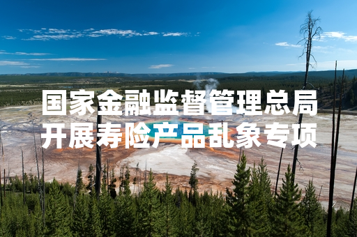 国家金融监督管理总局开展寿险产品乱象专项整治 12款不合规产品已被叫停