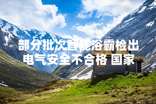 部分批次智能浴霸检出电气安全不合格 国家市场监督管理总局启动召回监管工作