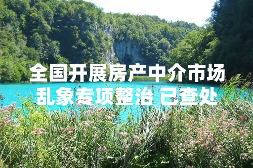 全国开展房产中介市场乱象专项整治 已查处千余家违规中介机构
