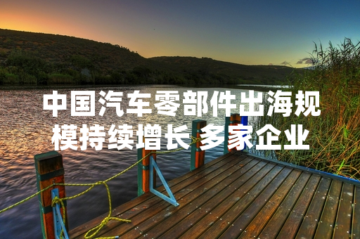 中国汽车零部件出海规模持续增长 多家企业完成海外本地化布局
