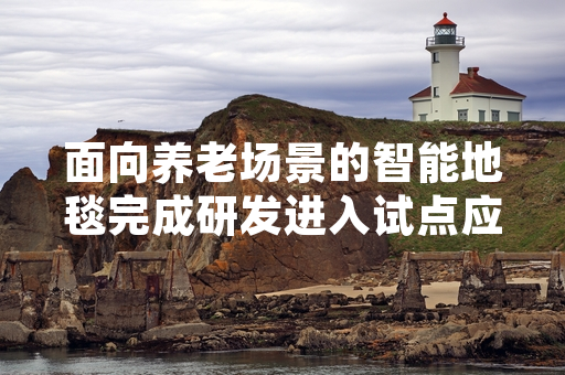 面向养老场景的智能地毯完成研发进入试点应用阶段