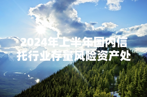 2024年上半年国内信托行业存量风险资产处置规模达1426亿元