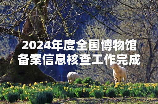 2024年度全国博物馆备案信息核查工作完成 165家不合规场馆完成整改