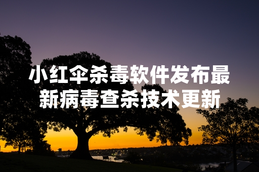 小红伞杀毒软件发布最新病毒查杀技术更新