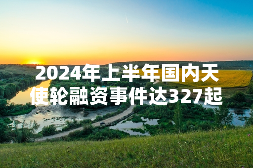 2024年上半年国内天使轮融资事件达327起 中基协启动专项合规核查