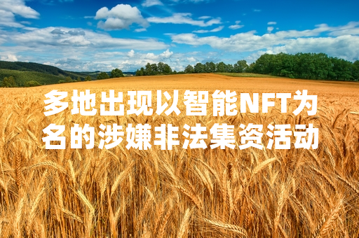 多地出现以智能NFT为名的涉嫌非法集资活动 多地金融监管部门已启动核查处置