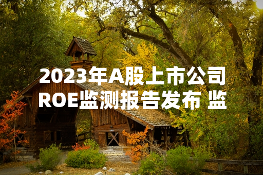 2023年A股上市公司ROE监测报告发布 监管层将完善盈利指标信息披露规则