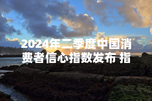 2024年二季度中国消费者信心指数发布 指数较一季度出现回升