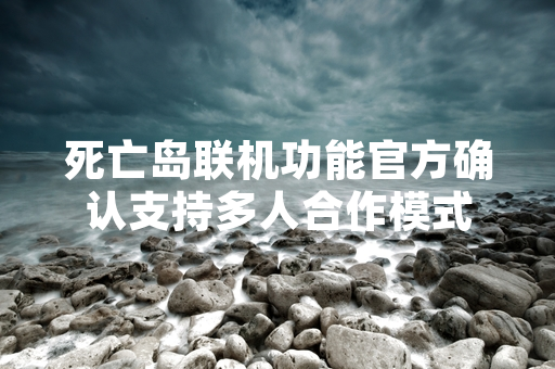 死亡岛联机功能官方确认支持多人合作模式
