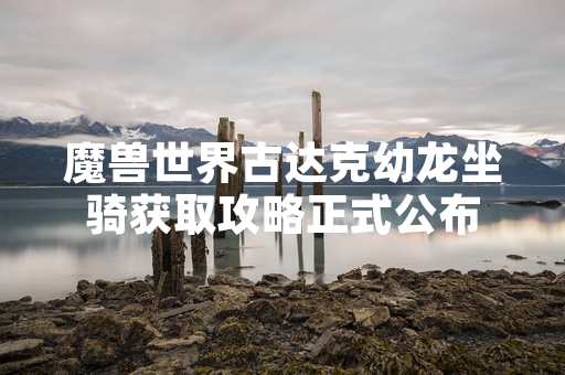 魔兽世界古达克幼龙坐骑获取攻略正式公布